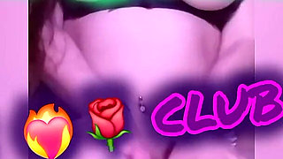 Young Latina White Big Ass Showing Her White Tits and Her Vagina Pink Naked