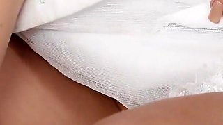 Young Bride with Small Tits and Pussy