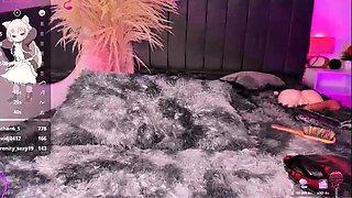 Blonde tranny shemale solo masturbation