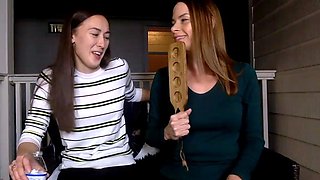 Femdom fetish strap porno