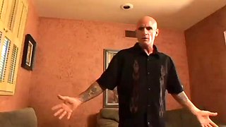 BRIDE FUCKS STEPFATHER  STEPSON ft. Ashley Blue: Blowjob, Anal  Hardcore Porn