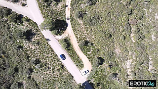 German Grandpa Meets a Hot Blonde for an Unforgettable Outdoor Hookup