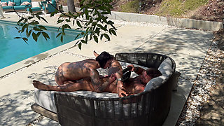 Behind the Scene Massage Fuck with Cherry Devivre
