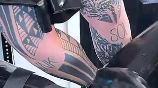 Three Tattooed Dommes: Pegging, Cock Gagging & Anal Stretching Mayhem