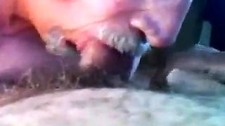 Grandpa Sucks Fat Old Cock