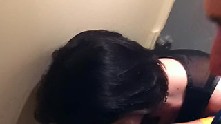 I Suck a Guy Cock in Club Public Toilet and Get My Ass Fucked at Home