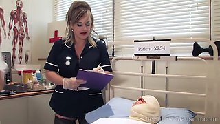 Nurse treats patient