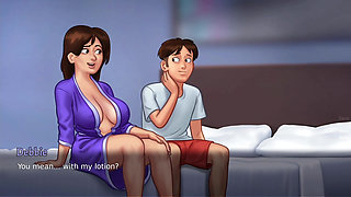 new hot desi bhabhi make hot seen in summertime saga