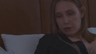 Shocking! Step Mom Seduces Step Son in Share Bed to Fuck Her Wet Pussy Naughty Lesson!