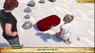 Lewd Island 3 - we found a suitcase with lingerie in