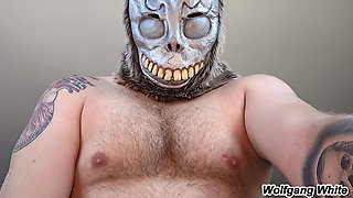 MASKED MAN POUNDS YOU - Scary Bunny Halloween BottomPOV ASMR Pounding
