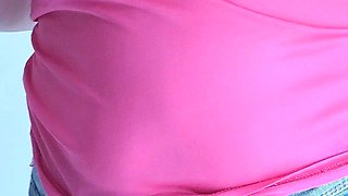 Perfect Natural Big Tits Hairy MILF