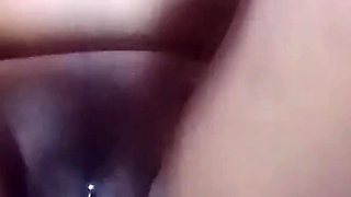 Rubbing My Clit Threw My Knickers Stripting Fingering My Wet Pussy