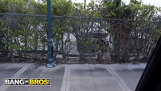 Bangbros - anna cummings comes in the nail bus and offers her ass hole for a hard pounding