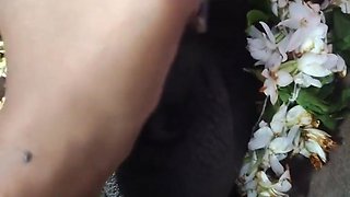 Marathi Aunty Handjob With Flowers To Her Stepbrother