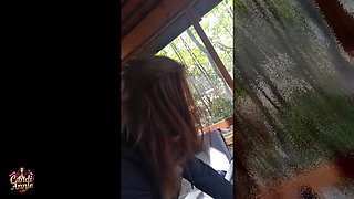 Great Fun POV Forest Fuck and Cum Swallow - Candi Annie