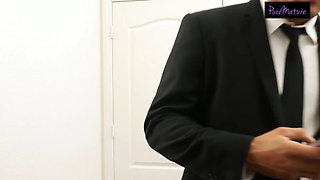 Sophia Deluxe Surprises Hubby With Wet Cunt In His Office