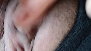 Girl all full of pleasure