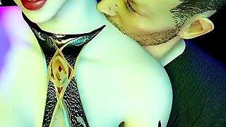 Celestial Curves: 3D Girl with Divine Assets - 3D Animation