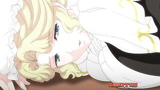 Pure nymphet at blonde scene