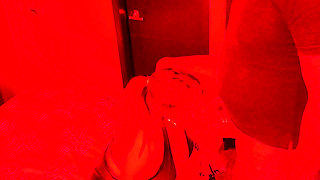 Amateur Couple Gone Wild Hardcore Blowjob and Dirty Sex with Red Lights (hot Redlight Passion).