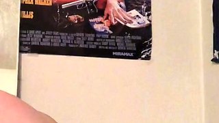 Blonde tight pussy babe solo toy fun in glamour masturbation