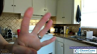 BustyCiara Salacious unveiling at CharmCams