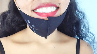 I played with my girlfriend's boobs and fingered her pussy after slapping her big ass