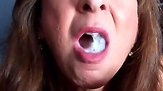Sexy MILF Marie POV Cum Swallow Compilation