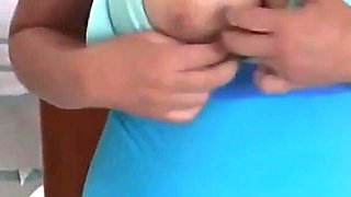 Initial Video - My Hot Wife, Latin Mother Shows off on the Beach and Puts Many Hard Cocks, Excited She Goes to the Apartment and