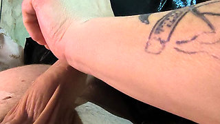 BDSM Masked Couple Sucking Fucking and a Whole Lots of Rough Cum