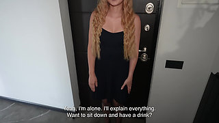 Boyfriend Cheats so Slutty Girlfriend Fucks His Best Friend Creampie Inside