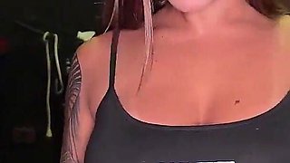 Big Ass Hairdresser Fucks Her Client and He Fills Her with Cum - Anissamiller