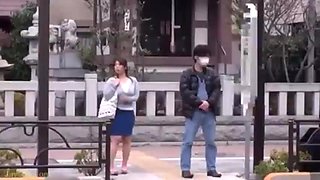 Naho hazuki fuck on the bus by 2 horny guys