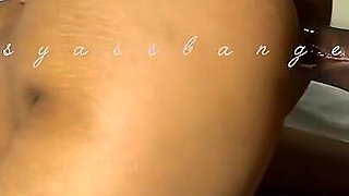 My Ebony Mature Big Fat Wasit Made Me Cumshot