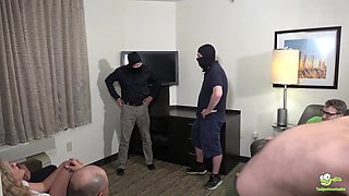 Tadople Hosts an Improv Class That Turns Into a Cum-Filled Gangbang!