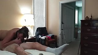 Curvy MILF Gets Fucked Hard by Older Man - Missionary, Doggy & Cowgirl Creampie
