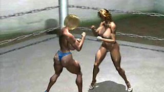 FPZ3D Sara vs Sofia 3D Catfight