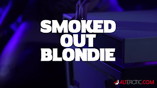 Kitty Quinn Smokes Her Night Away in Smoked Out Blondie