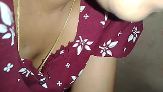 Indian Village Girl Puts Her Husband's Penis in Her Mouth and Sucks the Milk Out of It