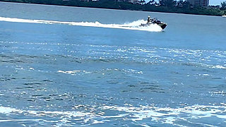 Sucking & Fucking My Jetski Instructor's Dick on the Beach