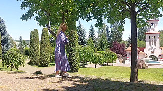Amateur Blonde Mature Wife Enjoys Sex After Walking