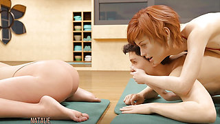 University Of Problems 51 - Very Provocative Yoga Lesson By MissKitty2K