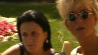 Amateur Pussy Fingering Video with German Babe in Public