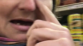 Flashing My Tits in Supermarket to Show You How Cold It Was!