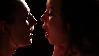 FFM threesome on the bed with Leanne Lace and Francys Belle