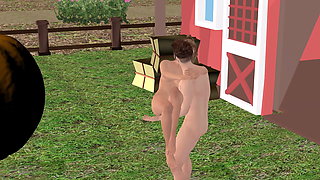 Animated Outdoor Fuck