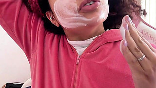 Get Ready with Me for a Custom Fart Fetish Video Drinking Milk and Getting Super Gassy