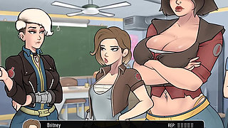 Deep Vault 69 Fallout - Part 12 - Petite Babe Masturbating by Loveskysan
