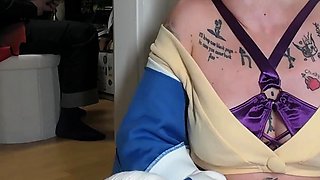 Dandadan Seiko and Okarun Nipple Licking and Handjob